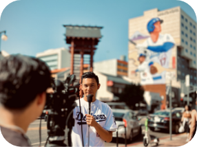 ライブ中継の撮影